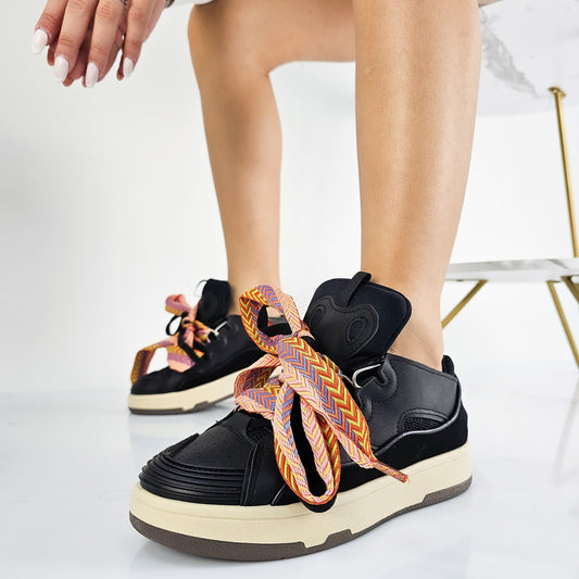 Evangeline - Sneakers Donna Con Fiocco