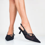 Clara - Decollette Slingback