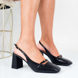 Idalia - Decollette Slingback Tacco Largo