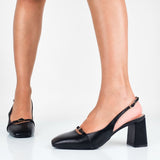 Idalia - Decollette Slingback Tacco Largo