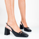 Idalia - Decollette Slingback Tacco Largo