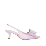 Valeria - Decollette Raso Slingback