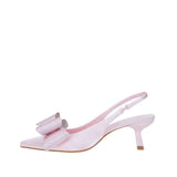 Valeria - Decollette Raso Slingback