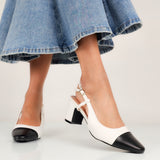 Helene - Decollette Slingback