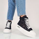 Vesper - Sneakers Donna Alte Macrame`