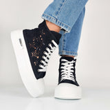 Vesper - Sneakers Donna Alte Macrame`
