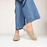 Morgane - Mocassini Donna Vera Pelle Made In Italy