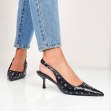 Farah - Decollette Slingback
