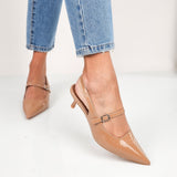 Jinnah - Decollette Slingback