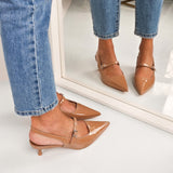 Jinnah - Decollette Slingback