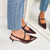 Jinnah - Decollette Slingback