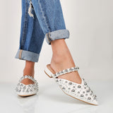 Marcelline - Ballerine Sabot Con Borchie