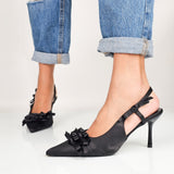 Susan - Decollette Slingback