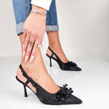 Susan - Decollette Slingback