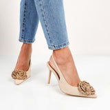 Kriss - Decollette Slingback
