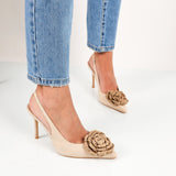 Kriss - Decollette Slingback