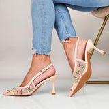 Arianna - Decollette Slingback Microrete