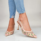 Arianna - Decollette Slingback Microrete