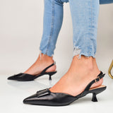 Lucia - Decollette Slingback
