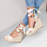 Amalie - Espadrillas Con Zeppa-