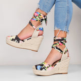Amalie - Espadrillas Con Zeppa