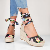 Amalie - Espadrillas Con Zeppa