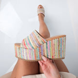Margot - Ciabattoni Con Zeppa
