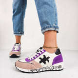 Seraphine - Sneakers Donna Vera Pelle Made In Italy