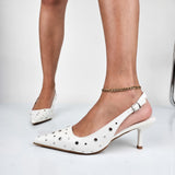 Farah - Decollette Slingback
