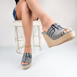 Annick - Ciabattoni Con Zeppa