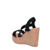 Loredana - Sandali Con Zeppa Sughero