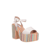 Cecy - Sandali Donna Con Plateau