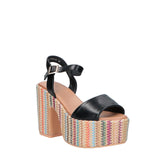 Cecy - Sandali Donna Con Plateau