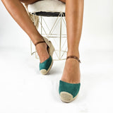 Amina - Espadrillas Con Zeppa