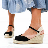 Majbritt - Sandali Espadrillas Con Zeppa