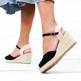 Majbritt - Sandali Espadrillas Con Zeppa