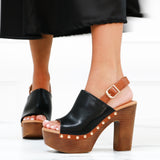 Grace - Sandali Donna Con Plateau