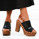 Grace - Sandali Donna Con Plateau