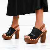 Grace - Sandali Donna Con Plateau
