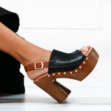 Grace - Sandali Donna Con Plateau