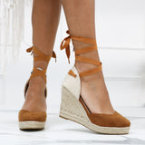 Lillian - Espadrillas Con Zeppa