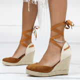 Lillian - Espadrillas Con Zeppa