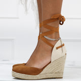Lillian - Espadrillas Con Zeppa