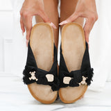 Dorote - Ciabattine Donna Fiocco