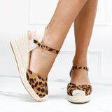 Majbritt - Sandali Espadrillas Con Zeppa