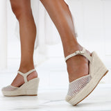 Scarlett - Espadrillas Con Zeppa