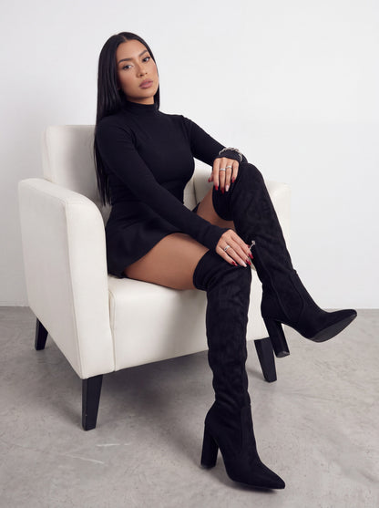 Sofia - Stivali Cuissard Donna Con Tacco
